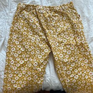 Big bud press work pants, flower print size xl